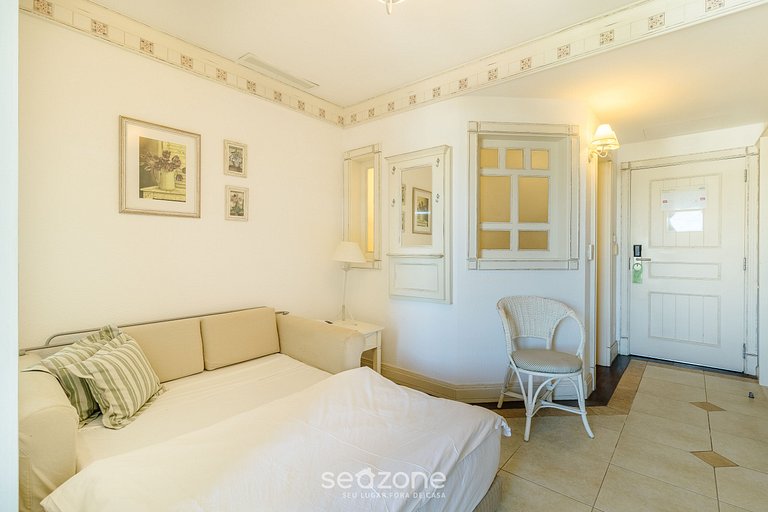 Studio em Jurerê incrível vista mar resort ILC2413 Seazone