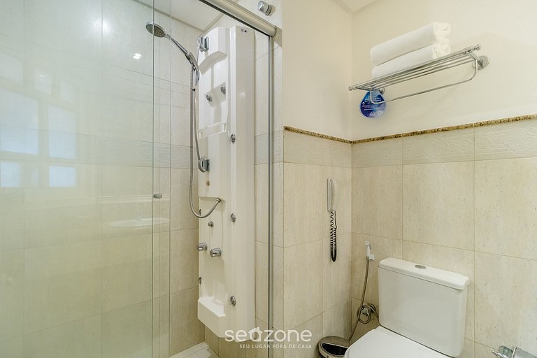 Studio incrível vista mar resort ILC3313 Seazone