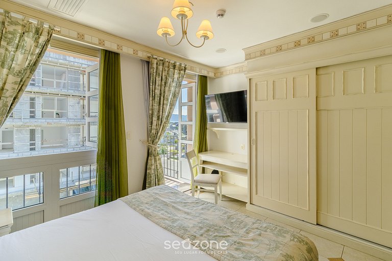 Studio incrível vista mar resort ILC3313 Seazone