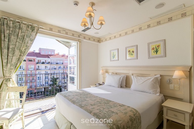 Studio em Jurerê melhor vista mar em resort ILC4404 Seazone