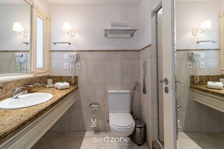 Studio em Jurerê melhor vista mar em resort ILC4404 Seazone