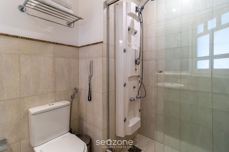 Studio em Jurerê melhor vista mar em resort ILC4404 Seazone