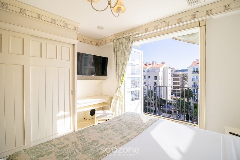 Estudio en Jurerê mejor vista mar en resort ILC4404 Seazone