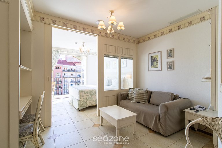 Studio em Jurerê melhor vista mar em resort ILC4404 Seazone