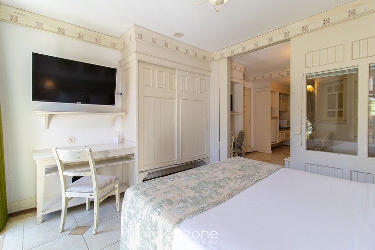 Studio em Jurerê vista piscina em resort ILC2106 Seazone