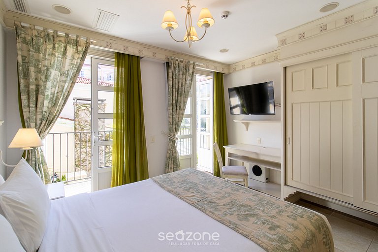 Estudio en Jurerê con vistas piscina resort ILC2106 Seazone