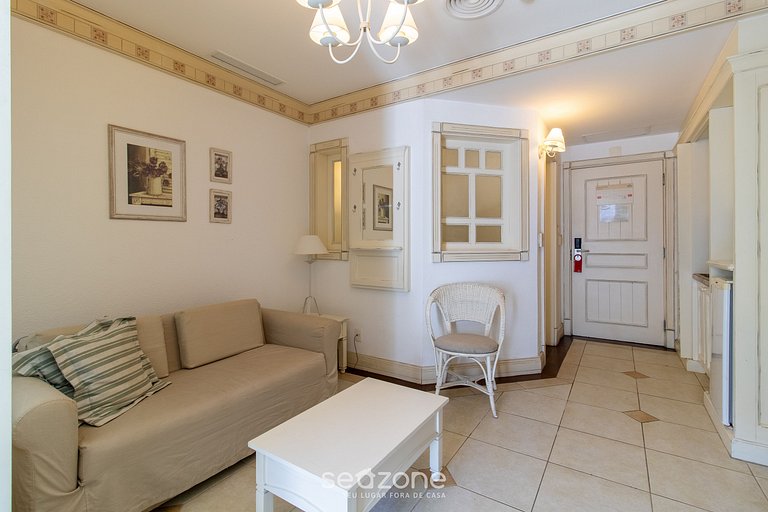 Studio em Jurerê vista mar em resort de luxo ILC3403 Seazone