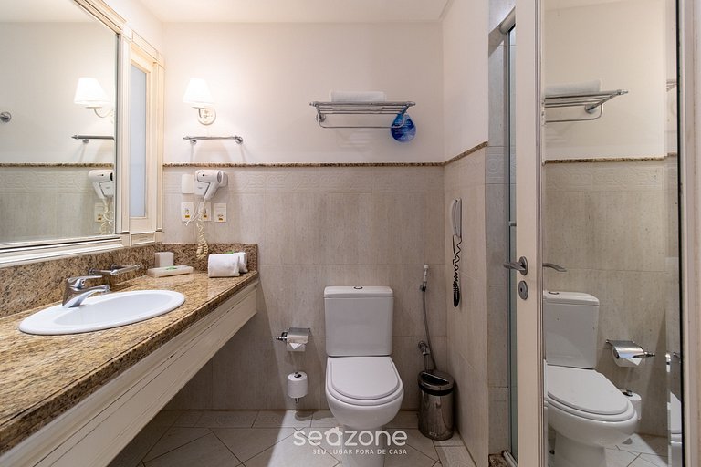 Studio em Jurerê vista mar em resort de luxo ILC3403 Seazone