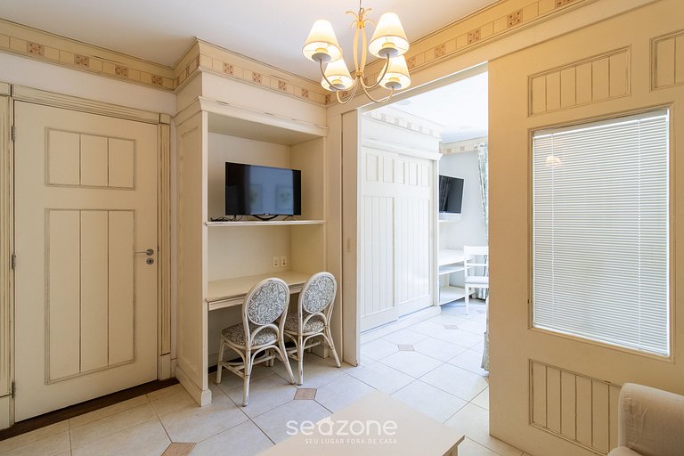 Estudio en Jurerê vista mar en resort de lujo ILC3403Seazone