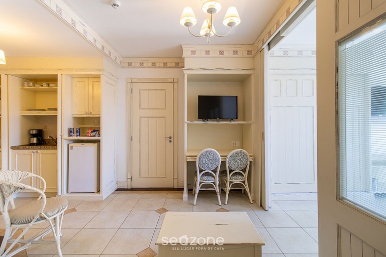 Estudio en Jurerê resort de lujo piscina ILC1206 Seazone