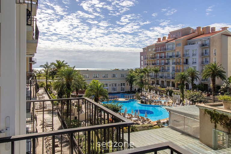 Estudio en Jurerê resort de lujo piscina ILC1206 Seazone