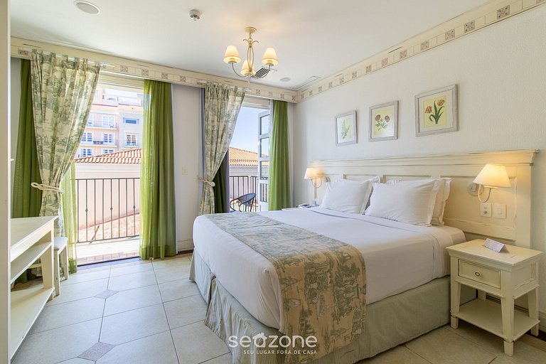 Estudio en Jurerê resort de lujo piscina ILC1206 Seazone