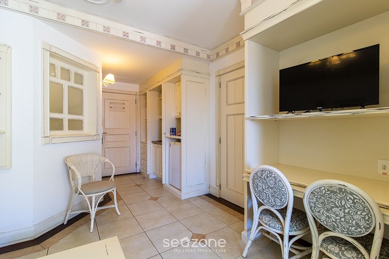 Estudio en Jurerê resort de lujo piscina ILC1206 Seazone