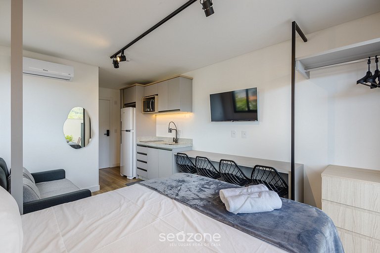 Estudio en cond. frente al mar con piscina PSO0310