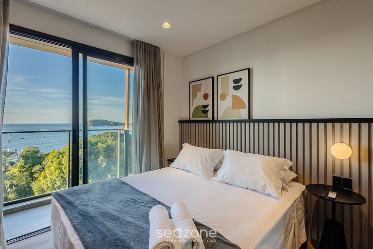 Estúdio Vista Mar 50m da Praia PSO0703