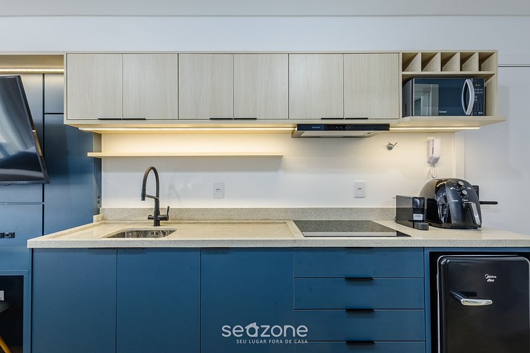 Studio vista al mar a metros de la Playa PSO0705