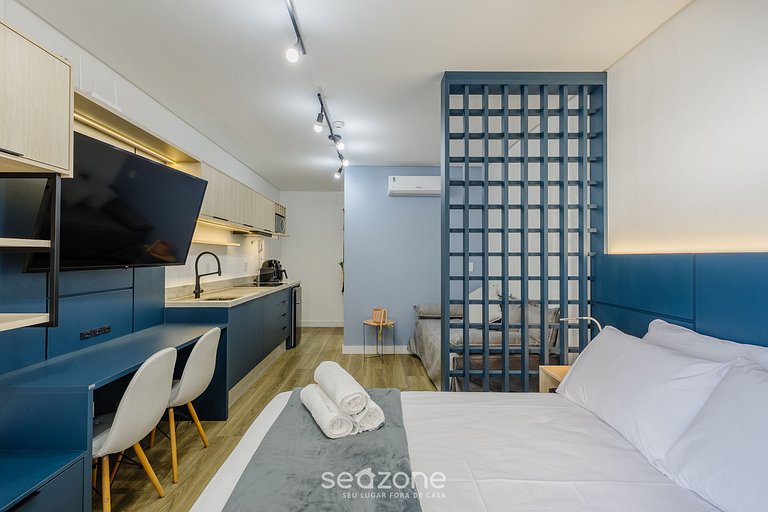 Studio vista mar a metros da Praia PSO0705