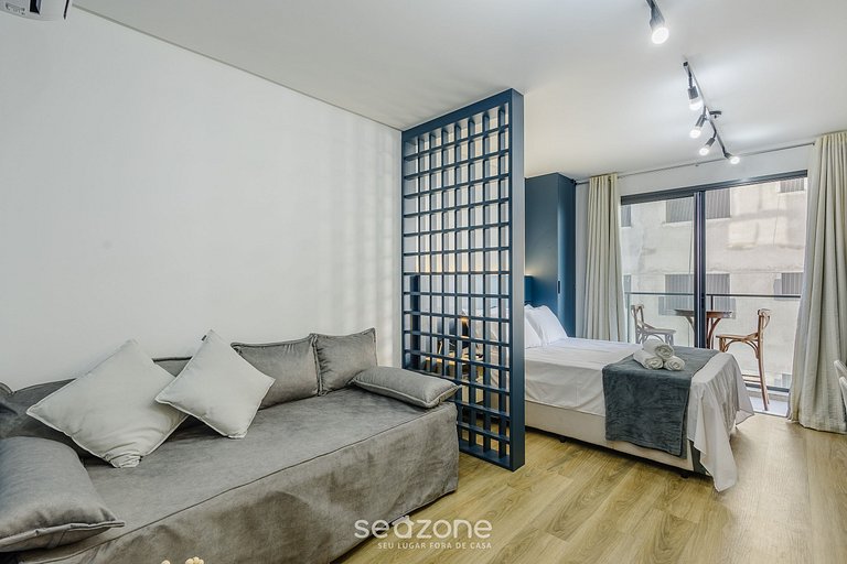 Studio vista mar a metros da Praia PSO0705