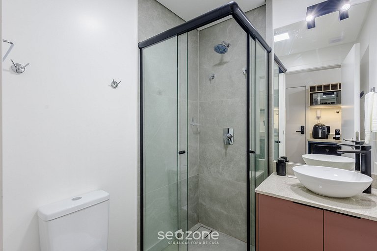 Studio vista mar a metros da Praia PSO0705