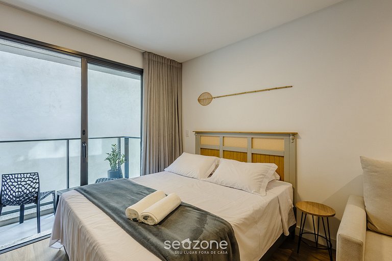 Estúdio a 50m da Praia em Penha PSO0306