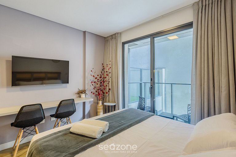 Estúdio a 50m da Praia em Penha PSO0306