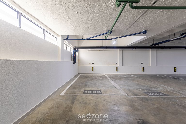 Apto con balcón y vista al mar, Maceió HIG1003