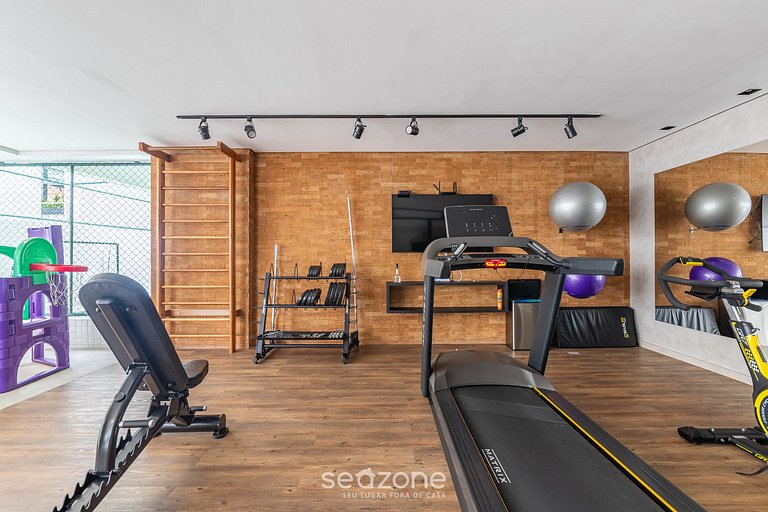 Apto con balcón y vista al mar, Maceió HIG1003