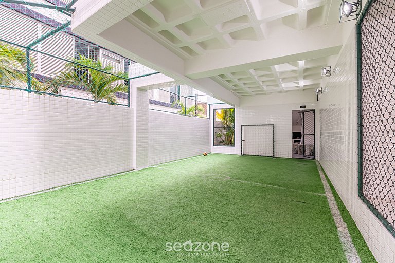 Apto con balcón y vista al mar, Maceió HIG1003