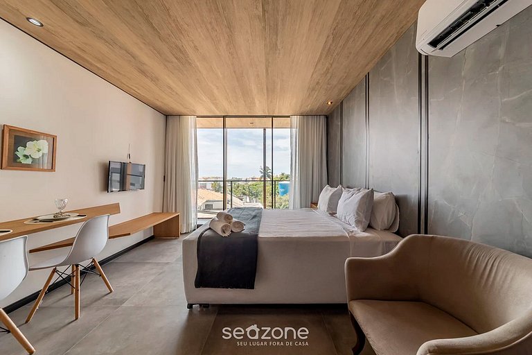 Estudio c/ Piscina y Gimnasio junto al Mar NWT0423