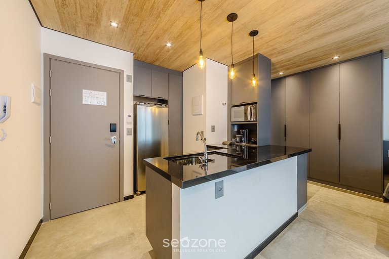 Estudio acogedor con vista lateral al mar NWT0904