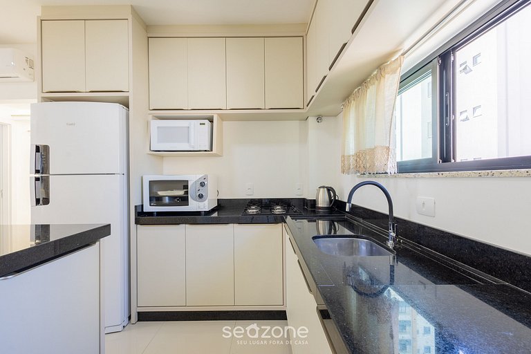 Apto c/ Churrasq. 600m da Praia RGOA701