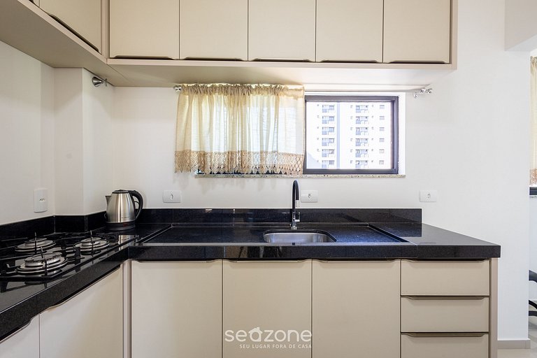 Apto c/ Churrasq. 600m da Praia RGOA701