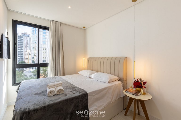 Apto c/ vista incrível no centro, Curitiba NFE0708