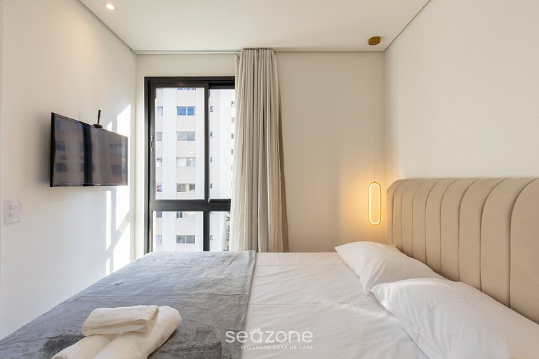 Apto c/ vista incrível no centro, Curitiba NFE0708