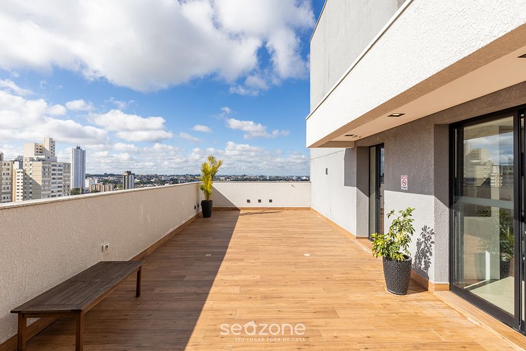 Apto c/ vista en el centro, Curitiba NFE0708