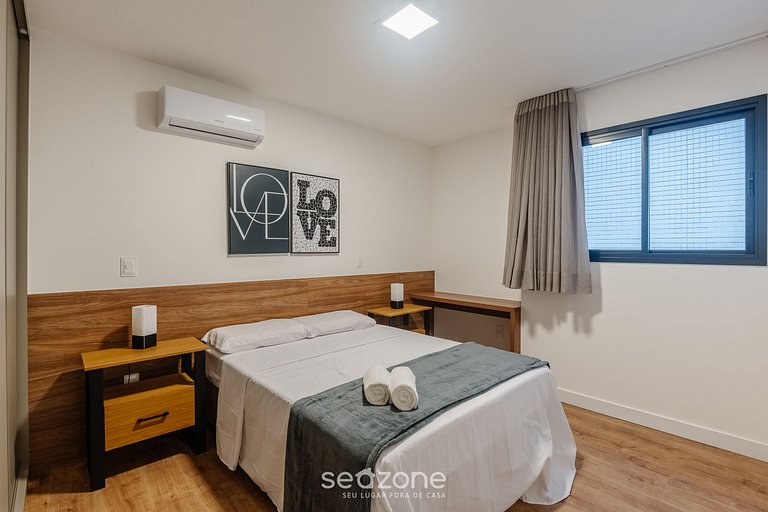 Apto moderno a 300m do mar, Guarapari EEP0802