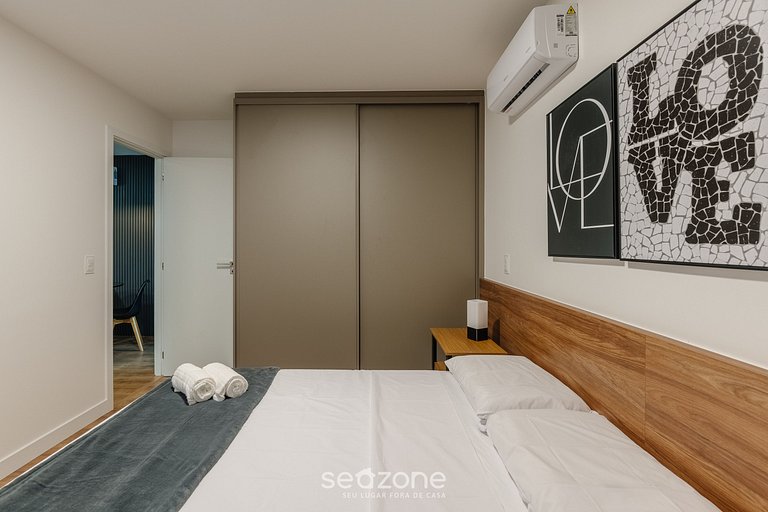 Apto moderno a 300m del mar, Guarapari - EEP0802