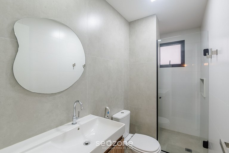 Apto moderno a 300m do mar, Guarapari EEP0802