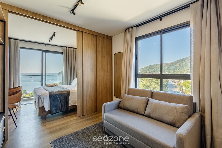 Estudio frente al mar con balcón, Penha - PSO0801