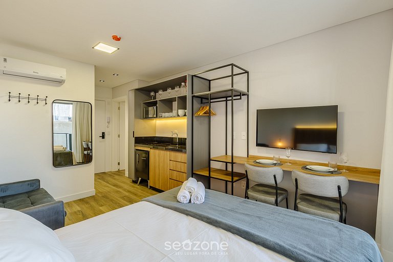 Estudio cond c/ piscina próx Beto Carrero PSOA0407