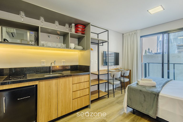 Estudio cond c/ piscina próx Beto Carrero PSOA0407