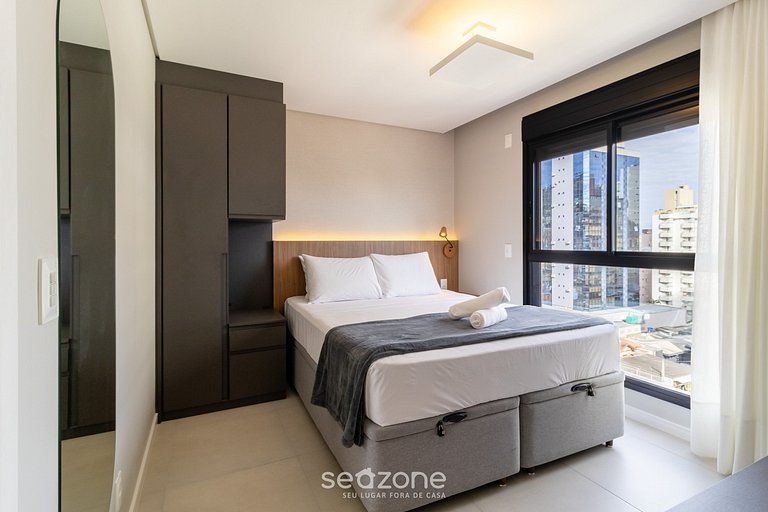 Studio en el Centro de Floripa, 750m Playa ECH0503