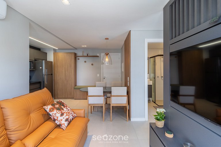 Studio em Floripa, a 750m da Praia ECH0503