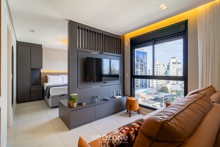 Studio em Floripa, a 750m da Praia ECH0503