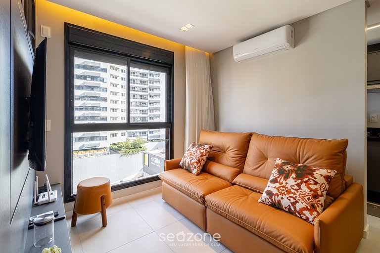 Studio em Floripa, a 750m da Praia ECH0503