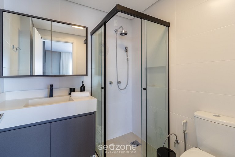 Studio em Floripa, a 750m da Praia ECH0503