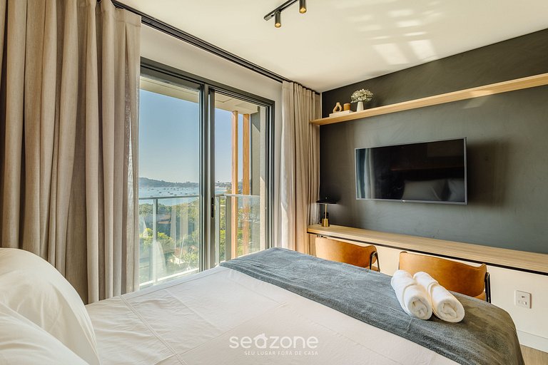 Studio a Beira-Mar em cond. c/ piscina PSO0802