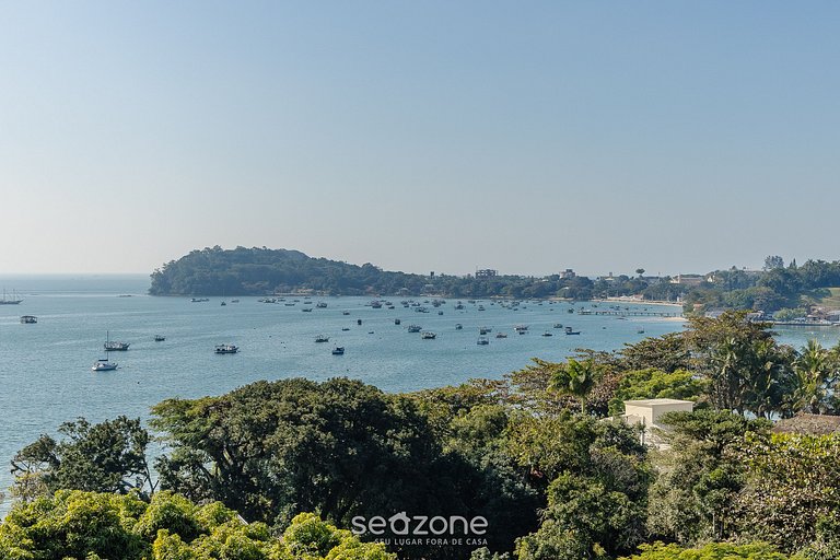 Studio à beira-mar em condomínio com PSO0802