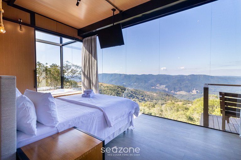 Cabaña romántica con vistas a la sierra VST037