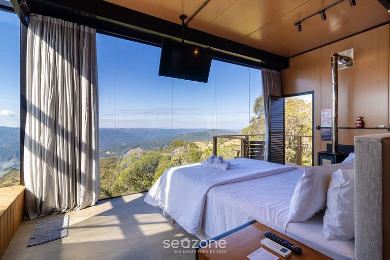 Cabaña romántica con vistas a la sierra VST037